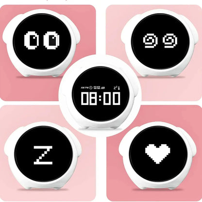 😊Emoji Morning™ 表情で目覚めが変わる、絵文字スマート目覚まし時計