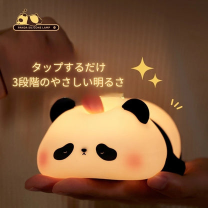 🐼🌙Panda Night Lights ふわっと灯る、パンダのやさしいおやすみライト✨ 眠る前の部屋を、ほっと落ち着く空間に変えます。